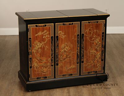 Drexel 'Et Cetera' Chinoiserie Flip Top Server | eBay