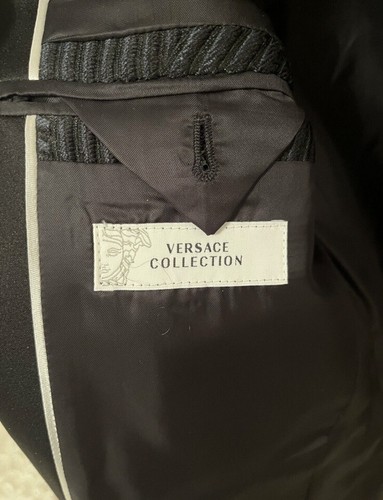 Versace Sakko/Blazer in der Gr.48 Farbe:Navy Neu - KEIN FAKE!!! - Bild 3 von 6
