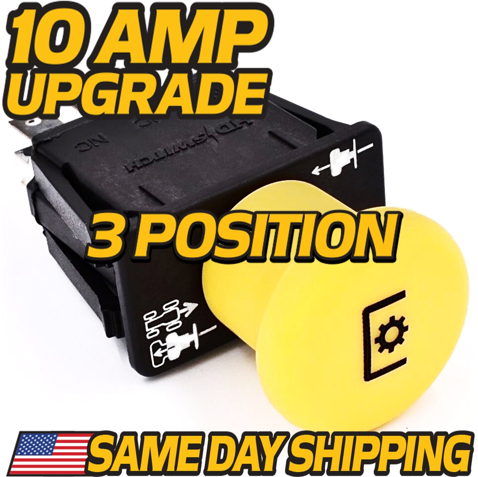 AC 1200 Interruttore Frizione PTO Di Ricambio Per Trattorini John Deere P 1108968 - Foto 11