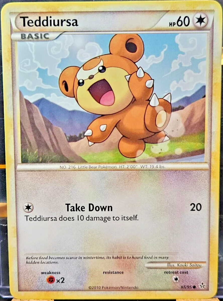 Pokemon Teddiursa Unleashed 65/95 (2010)