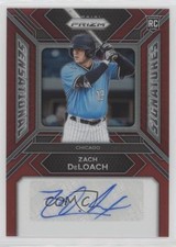 2024 Panini Prizm Sensational Signatures Red /99 Zach DeLoach #SS-ZD Auto 17ph