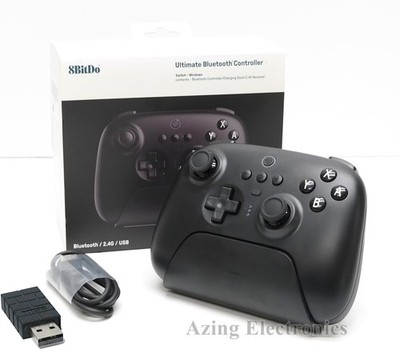 8BitDo Ultimate 80NA02 Bluetooth Controller for Switch and PC - Black