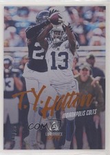 2019 Panini Luminance Orange 19/25 TY Hilton #18 9o3