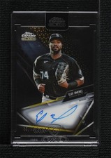 2021 Topps Chrome Black Gold Refractor 35/50 Eloy Jimenez #CBA-EJ Auto 0e23