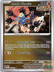 Sandy Shocks 098/162 Temporal Forces Reverse Holo