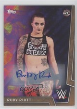 2018 Topps WWE Women's Division Bronze Auto 71/75 Ruby Riott #26 Auto 09q5