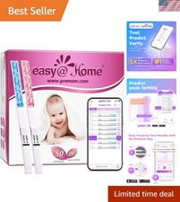 Complete 70 Count Fertility Strips: Ovulation Pregnancy Tests Combined