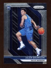2018-19 Panini Prizm #250 Jalen Brunson Rookie RC