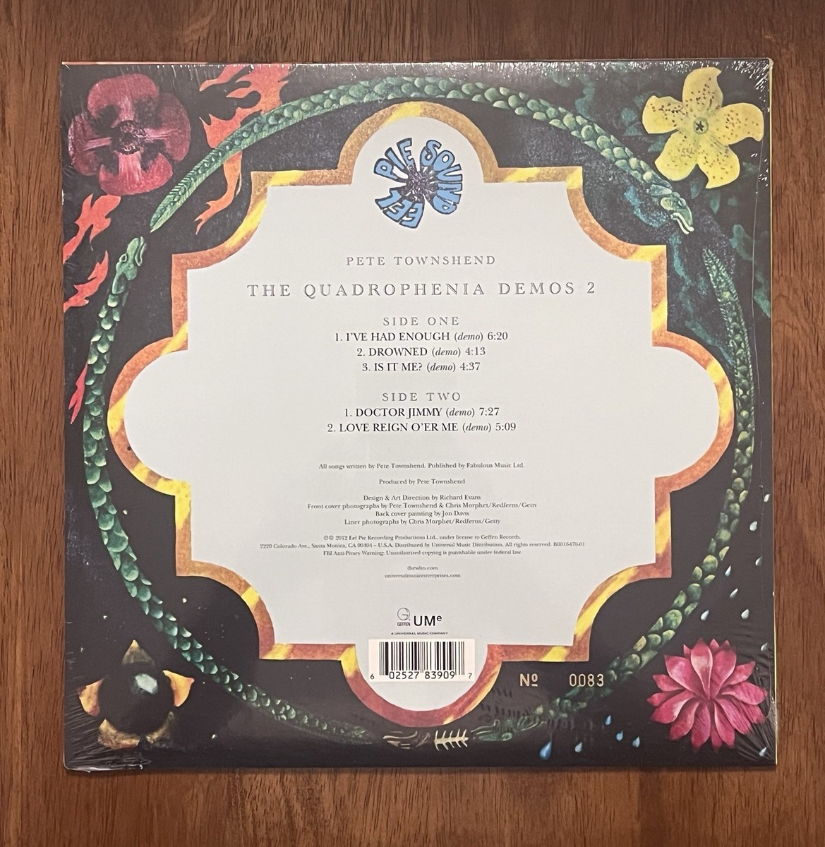Quadrophenia Demos 2 by Townshend, Pete (Record, 2012) for sale