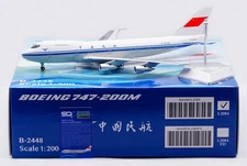 SQ Wings 1:200 CAAC Boeing b747-200M Diecast Aircraft Jet Model B-2448 L2084