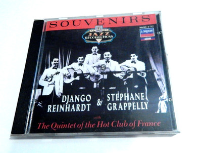 Django Reinhardt Stephane Grappelly CD 1988 Jazz VG+ Tested