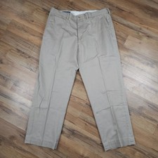 Vintage Polo Ralph Lauren Preston Pants Mens 38x30 Khaki Cotton Chino Classic