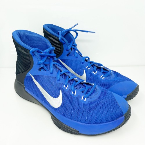 Nike Womens Prime Hype DF 2016 844787-401 Blue Basketball Shoes Sneakers Size 8 - Picture 2 of 12