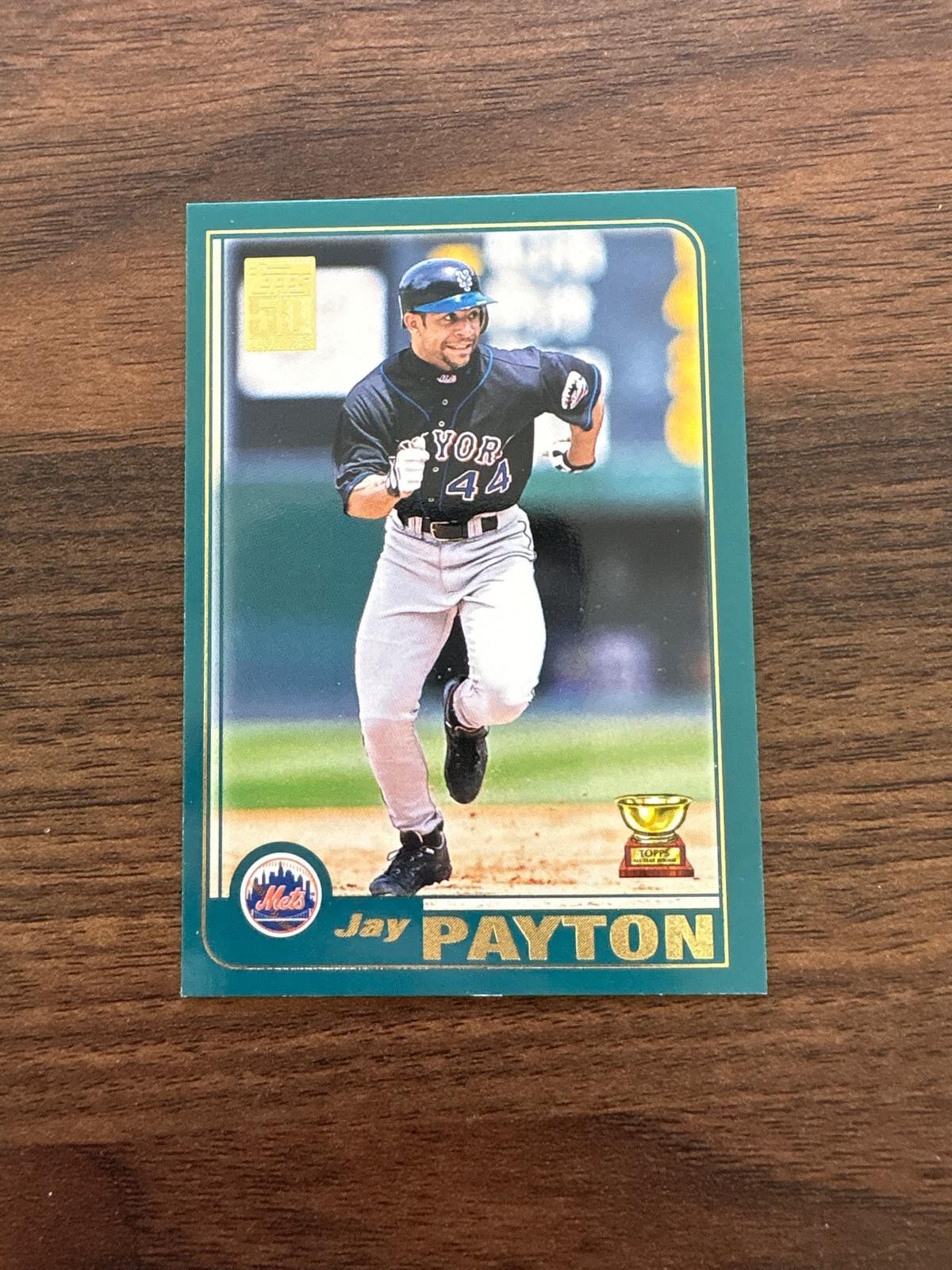 2001 Topps #293 Jay Payton Gold Cup NM
