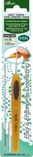 Clover 1023 Soft Touch Steel Crochet Hooks, No. 6/1.00mm