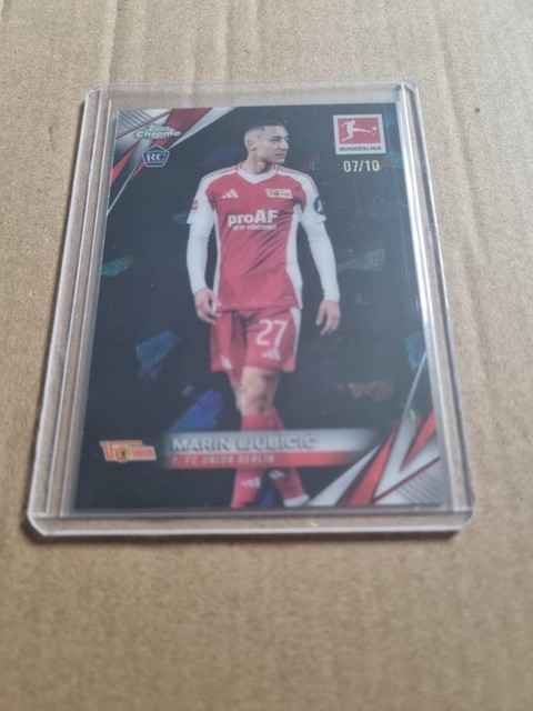 Marin Ljubicic /10 Topps Chrome Sapphire Bundesliga Union Berlin