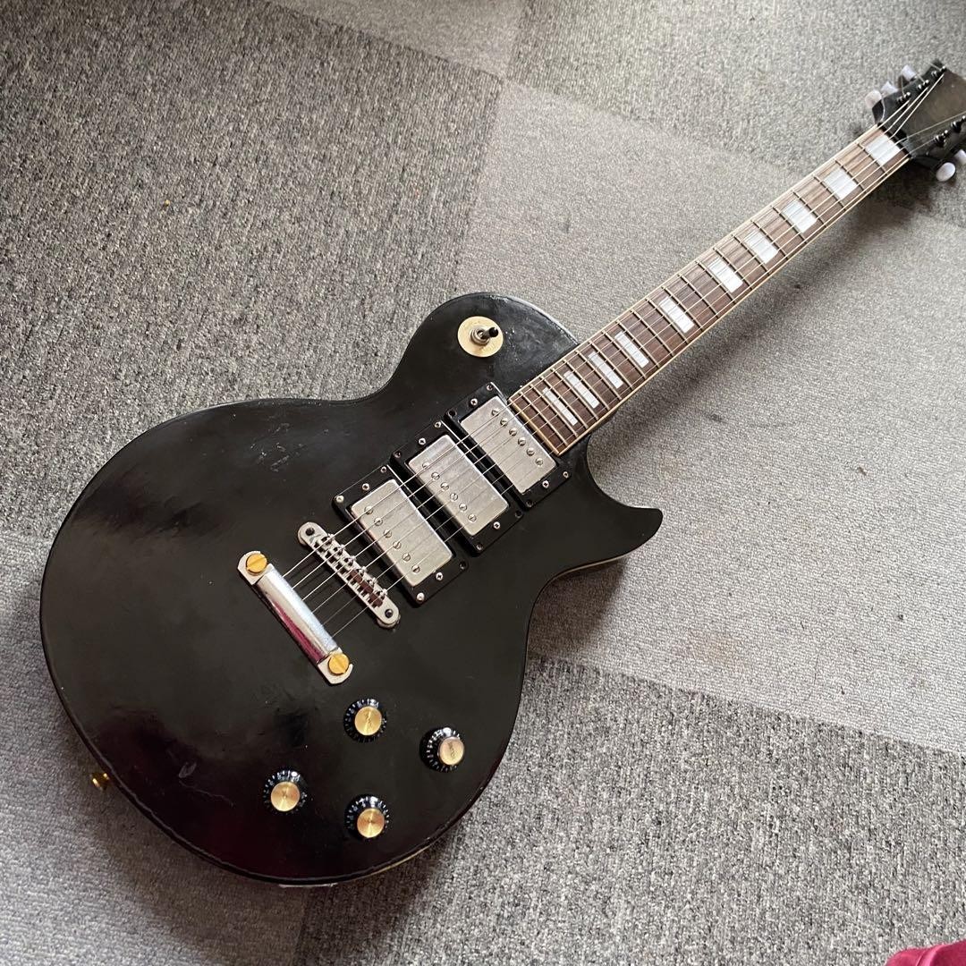 Tomson　LES PAUL COSTOM JAPAN VINTAGE! Japan Vintage Les Paul Custom with 3 pickups Made in Japan Safe