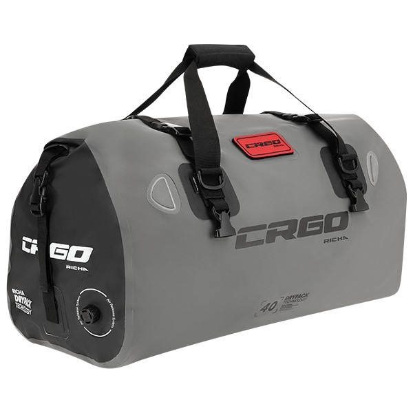 Richa Major Motorcycle Motorbike Luggage 40L Duffle Bag - Grey Crgo 59x29x27cm