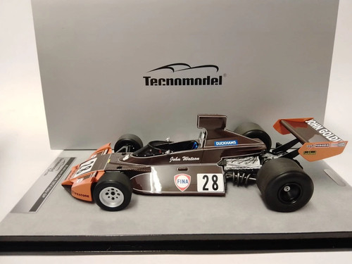 #28 John Watson Brabham Ford BT44 Italy GP 1974 Model F1 1/18 Tecnomodel - Picture 12 of 16
