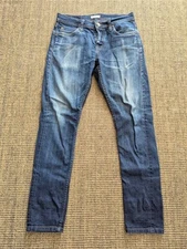 Unbranded Brand UB422 Tight 11oz Indigo Stretch Selvedge Jeans Size 31 