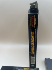 Double Dragon III 3: The Sacred Stones Aut&eacute;ntico Nintendo NES CASI NUEVO - &iexcl;CIB!