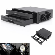 Universal Double Din Radio Pocket Dash Storage Box Cup Drink Mount Holder Universal Double Din Radio Pocket Dash Storage Box Cup Drink Mount Holder
