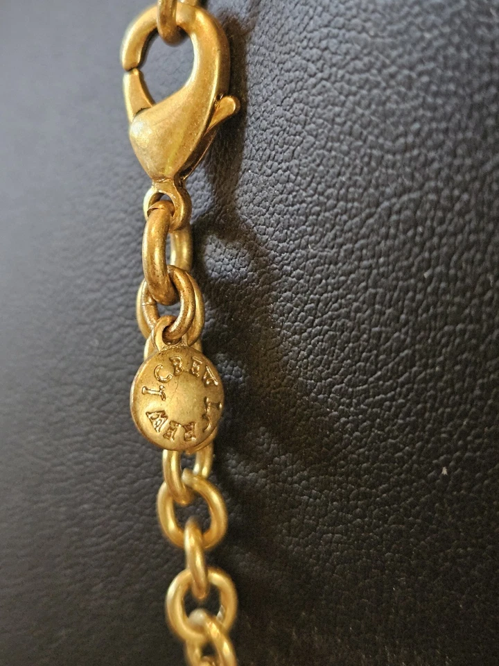 Collar J.Crew Brûlée cristal llamativo con facetas amarillas y claras... Foto 3 de 3