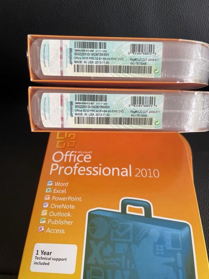 Microsoft Office 2010 Professional (For 10 PCs-Verified) Retail FULL ...