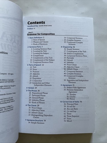 Abeka Handbook of Grammar & Composition (5th Edition) High School English - Picture 10 of 10