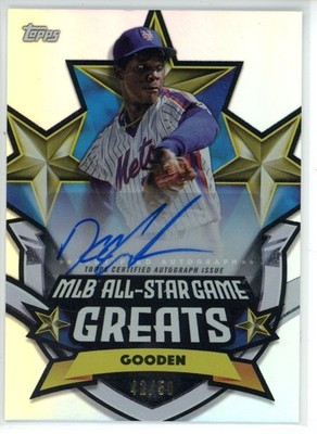 2025 Topps MLB ASG Mega Box Dwight Gooden Auto /50