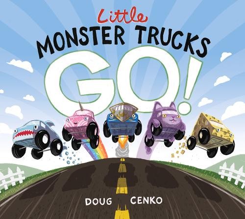Little Monster Trucks GO! by Doug Cenko NEW Free UK Delivery - Image 2