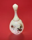 FENTON 2000 Art Glass Bell 95th An, Hand Painted Opalescent Signed