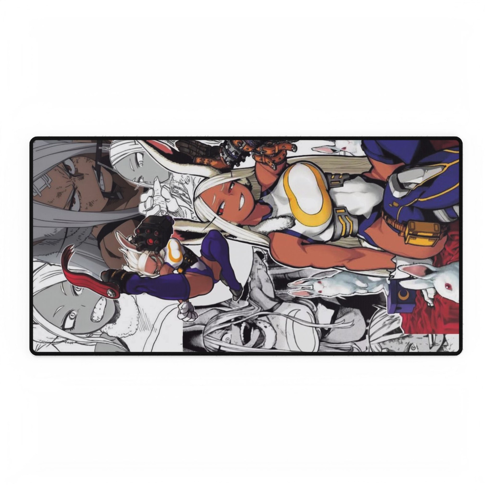 Alfombrillas de escritorio My Hero Academia - Anime Hawks Endeavor Deku Bakugo Todoroki, Mirko