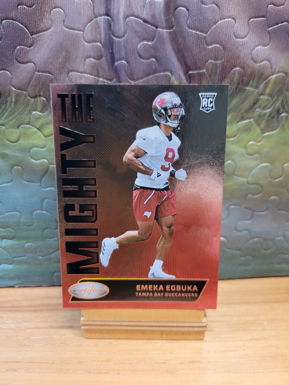 2025 Certified Football Emeka Egbuka Rookie The Mighty SSP #MTY-EEA 