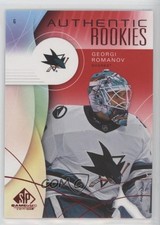 2024-25 Upper Deck SP Game Used Authentic Rookies Red Georgi Romanov #270 av1