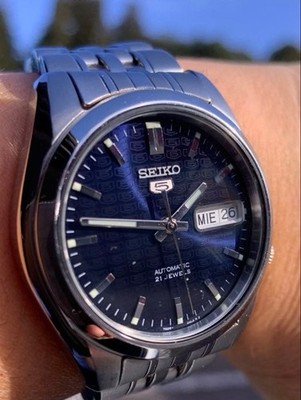 Seiko 5 7S26 Skeleton Automatic Watch B Case