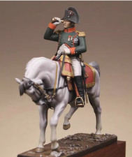 1/32 Resin Napoleonic Mounted General Unpainted Unassembled