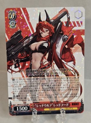 Weiss Goddess Nikke ''Red Wolf'' Red Hood NIK/S117-058S SR Foil