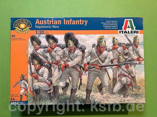 Figurines Guerres napoléoniennes : Infanterie Autrichienne 1798-1805