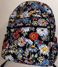 Vera Bradley Campus Backpack in Red White and Blossoms for  display picture 2