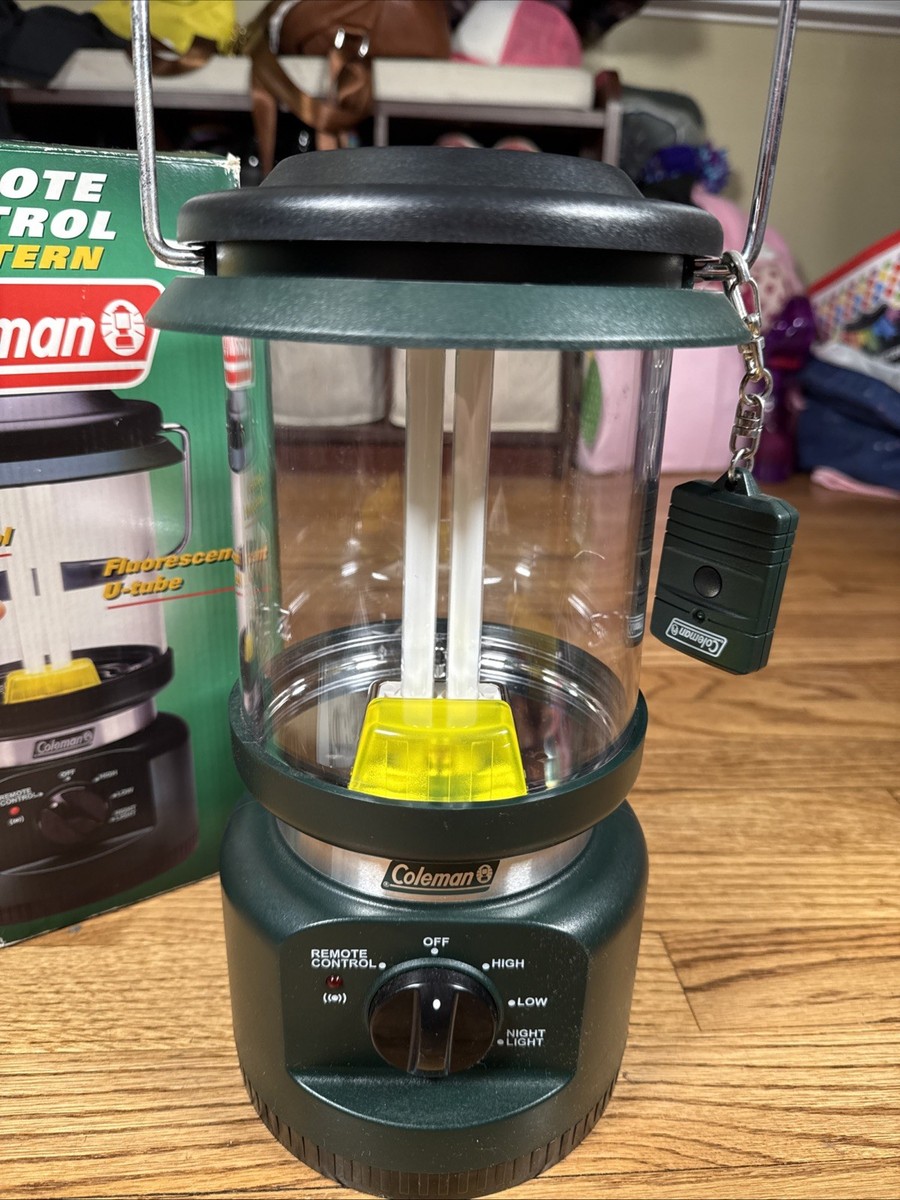 2003 Old Stock Coleman 8d Remote Control Lantern 5358H705 for sale