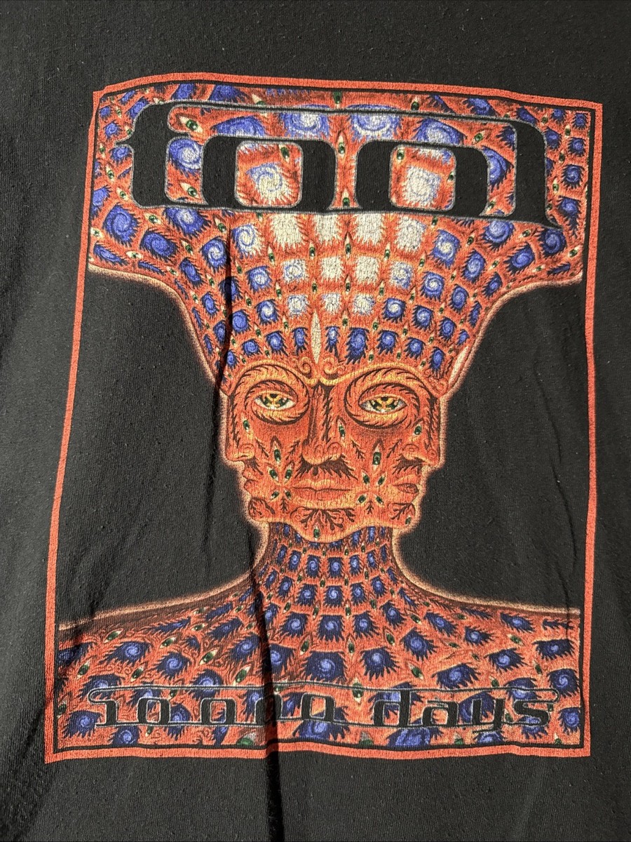 ヴィンテージアンビルセット Vintage Tool 10000 Days 2007 Tour Concert Band T Shirt Double