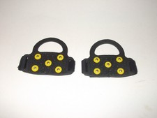 Womens Children Snow Ice Anti-Skid Grip Quick Strap Shoe Cleats small size