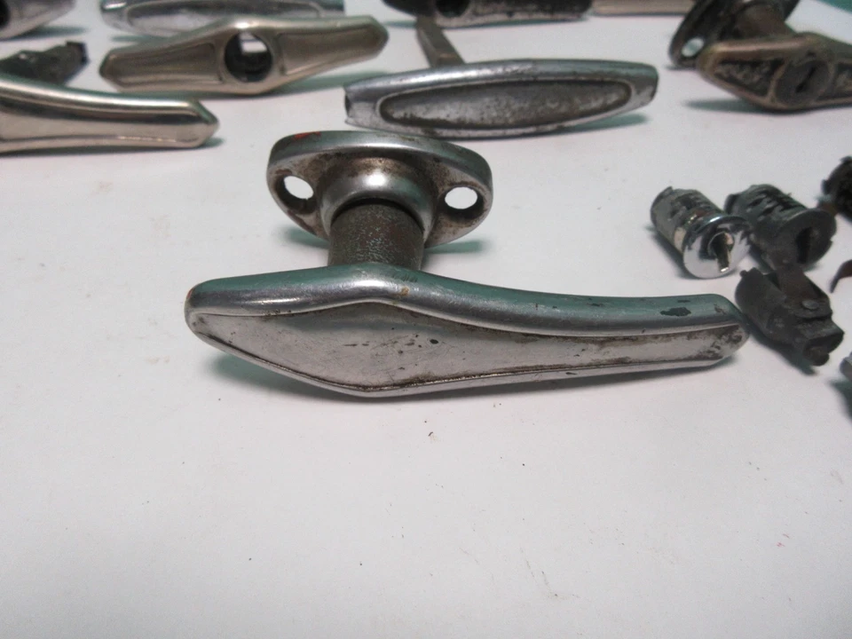 Gran Lote Original Ford Modelo A Puerta Exterior Cubierta Manijas Cupé Roadster Sedán Foto 4 de 4