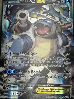 Blastoise EX XY122 20th Anniversary Europe Exclusive JUMBO Near