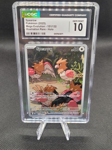 Spearow graded CGC 10 for sale on eBay