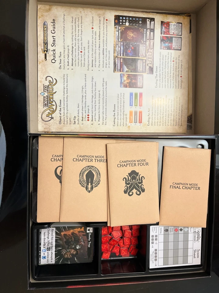 Juego de mesa Call To Adventure: Epic Origins de Brotherwise Games BGM344 Foto 2 de 2