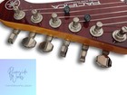 YAMAHA Electric Guitar PAC612VIIFM with gold hardware, six tuning pots, and “Riverside Works” badge on fretboard.