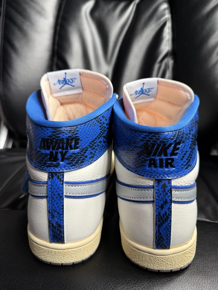 Awake NY x Air Jordan Air Ship PE SP Game Royal - Size 14 - FN8675 104 - Image 2 of 4