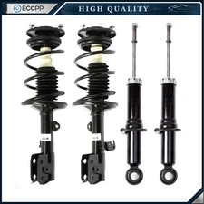 2 Front Complete Struts Mounts Spring 2 Rear Shocks For 2011-2013 Toyota Matrix